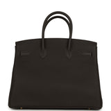 Hermes Birkin 35 Bai Brun Togo Gold Hardware - Thumbnail View 4