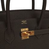Hermes Birkin 35 Bai Brun Togo Gold Hardware - Thumbnail View 7