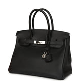 Pre-owned Hermes Birkin 30 Black Togo Palladium Hardware - Thumbnail View 5
