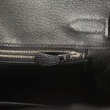 Pre-owned Hermes Birkin 30 Black Togo Palladium Hardware - Thumbnail View 9