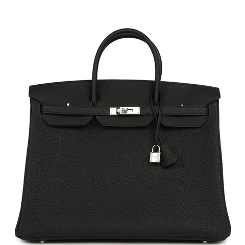 Hermes Birkin 40 Black Togo Palladium Hardware