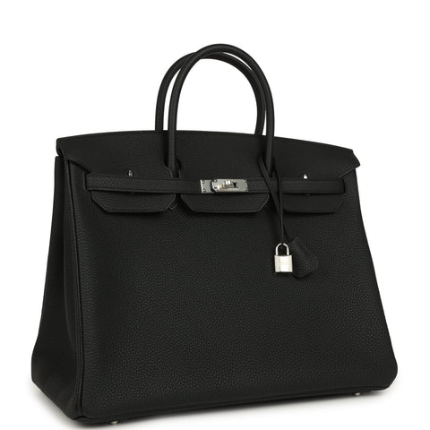 Hermes Birkin 40 Black Togo Palladium Hardware