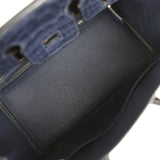 Hermes Birkin 25 Bleu Indigo Matte Alligator Gold Hardware - Thumbnail View 8