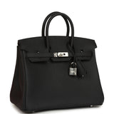 Hermes Birkin 25 Black Togo Palladium Hardware - Thumbnail View 2