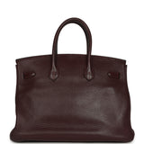 Pre-owned Hermes Birkin 35 Prune Clemence Gold Hardware - Thumbnail View 4