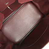 Pre-owned Hermes Birkin 35 Prune Clemence Gold Hardware - Thumbnail View 8