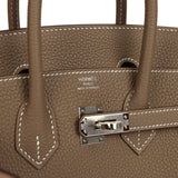 Hermes Birkin 25 Etoupe Togo Palladium Hardware - Thumbnail View 7