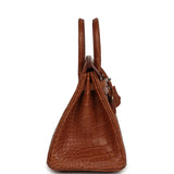 Hermes Birkin 25 Gold Matte Alligator Palladium Hardware - Thumbnail View 3