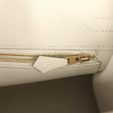 Hermes Birkin 25 Mushroom Togo Gold Hardware - Thumbnail View 9
