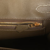 Pre-owned Hermes Special Order (HSS) Birkin 30 Caramel Verso Chèvre Brushed Gold Hardware - Thumbnail View 9