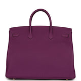 Pre-owned Hermes Birkin 40 Anemone Togo Gold Hardware - Thumbnail View 4