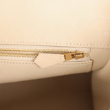 Pre-owned Hermes Birkin 30 Craie Epsom Gold Hardware - Thumbnail View 9