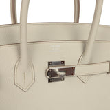 Hermes Birkin 35 Beton Togo Palladium Hardware - Thumbnail View 7