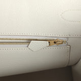 Hermes Birkin 35 Gris Pale Togo Gold Hardware - Thumbnail View 9