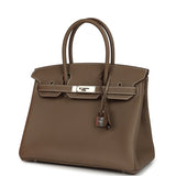 Hermes Birkin 30 Etoupe Togo Palladium Hardware - Thumbnail View 5