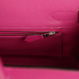 Pre-owned Hermes Birkin 30 Rose Pourpre Epsom Palladium Hardware - Thumbnail View 8