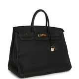 Pre-owned Hermes Birkin 40 Black Togo Gold Hardware - Thumbnail View 2