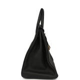 Pre-owned Hermes Birkin 40 Black Togo Gold Hardware - Thumbnail View 3
