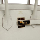 Pre-owned Hermes Birkin 30 Mushroom Togo Gold Hardware - Thumbnail View 7