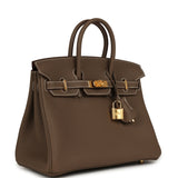 Hermes Birkin 25 Etoupe Togo Gold Hardware - Thumbnail View 2