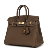 Hermes Birkin 25 Etoupe Togo Gold Hardware - Thumbnail View 4