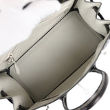 Hermes Special Order (HSS) Birkin 25 Black Matte Verso Alligator Brushed Palladium Hardware - Thumbnail View 9