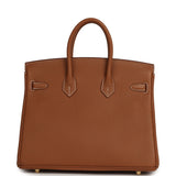 Hermes Birkin 25 Gold Togo Gold Hardware - Thumbnail View 4