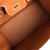 Hermes Birkin 25 Gold Togo Gold Hardware - Thumbnail View 8