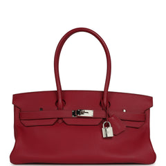 Vintage Hermes Shoulder Birkin 42 JPG Rubis Togo Palladium Hardware