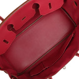 Vintage Hermes Shoulder Birkin 42 JPG Rubis Togo Palladium Hardware - Thumbnail View 9