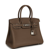 Hermes Birkin 30 Etoupe Togo Brushed Palladium Hardware - Thumbnail View 2