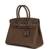 Hermes Birkin 30 Etoupe Togo Brushed Palladium Hardware - Thumbnail View 5