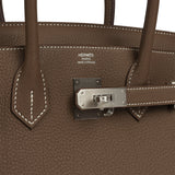 Hermes Birkin 30 Etoupe Togo Brushed Palladium Hardware - Thumbnail View 7