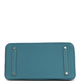 Hermes Birkin 35 Blue Jean Togo Palladium Hardware - Thumbnail View 6