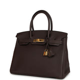 Hermes Birkin 30 Chocolate Togo Gold Hardware - Thumbnail View 5
