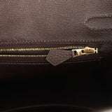 Hermes Birkin 30 Chocolate Togo Gold Hardware - Thumbnail View 9