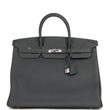 Hermes Birkin 40 Ardoise Togo Palladium Hardware - Thumbnail View 1