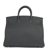 Hermes Birkin 40 Ardoise Togo Palladium Hardware - Thumbnail View 4