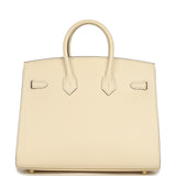 Hermes Birkin Sellier 25 Nata Epsom Gold Hardware - Thumbnail View 4
