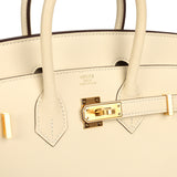 Hermes Birkin Sellier 25 Nata Epsom Gold Hardware - Thumbnail View 7