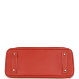 Vintage Hermes Shoulder Birkin 42 JPG Sanguine Togo Palladium Hardware - Thumbnail View 6