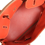 Vintage Hermes Shoulder Birkin 42 JPG Sanguine Togo Palladium Hardware - Thumbnail View 8