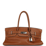 Vintage Hermes Shoulder Birkin 42 JPG Gold Clemence Palladium Hardware - Thumbnail View 1