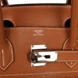 Vintage Hermes Shoulder Birkin 42 JPG Gold Clemence Palladium Hardware - Thumbnail View 7