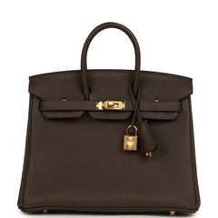 Hermes Birkin 25 Ecorce Togo Gold Hardware