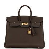 Hermes Birkin 25 Ecorce Togo Gold Hardware - Thumbnail View 1