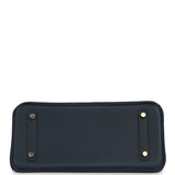 Hermes Shoulder Birkin Light 29 Bleu Abysse Evercolor Gold Hardware - Thumbnail View 6