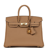 Hermes Birkin 25 Chai Togo Gold Hardware - Thumbnail View 1