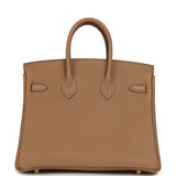 Hermes Birkin 25 Chai Togo Gold Hardware - Thumbnail View 4
