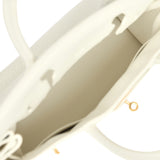 Pre-owned Hermès Birkin 30 White Clemence Gold Hardware - Thumbnail View 8